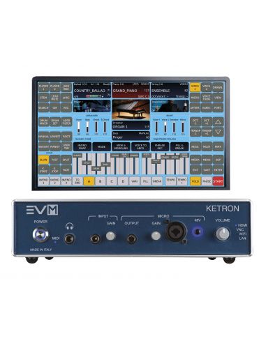 Ketron 9BU001 Sound Module EVM Event with Monitor and Backpack
