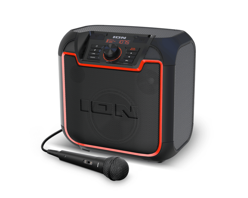 ION SPORTMK3XUS All Weather Rechargeable Bluetooth Speaker With Microphone
