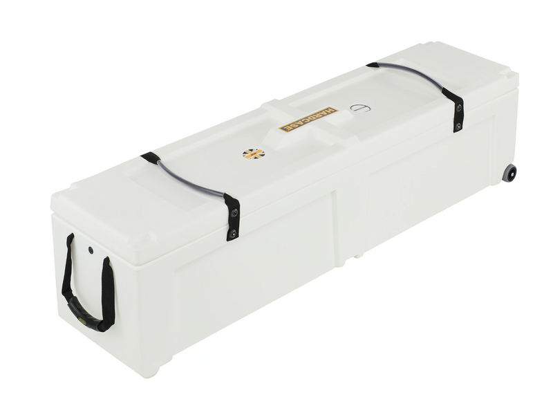 Hardcase HNP48WW 48" Hardware Case w/Wheels (White)