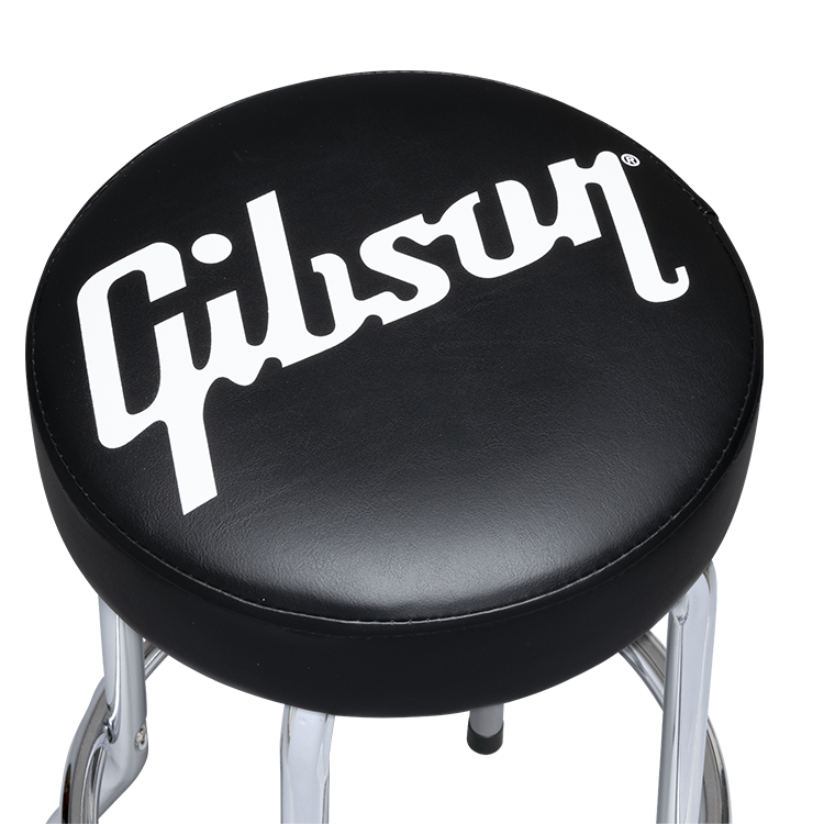Gibson GA-STOOL5 Premium Playing Stool (Standard Logo) - Tall (30")