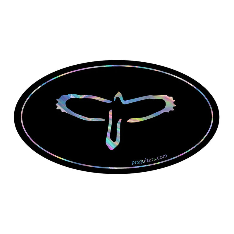 PRS 12th Fret Bird Prism Sticker