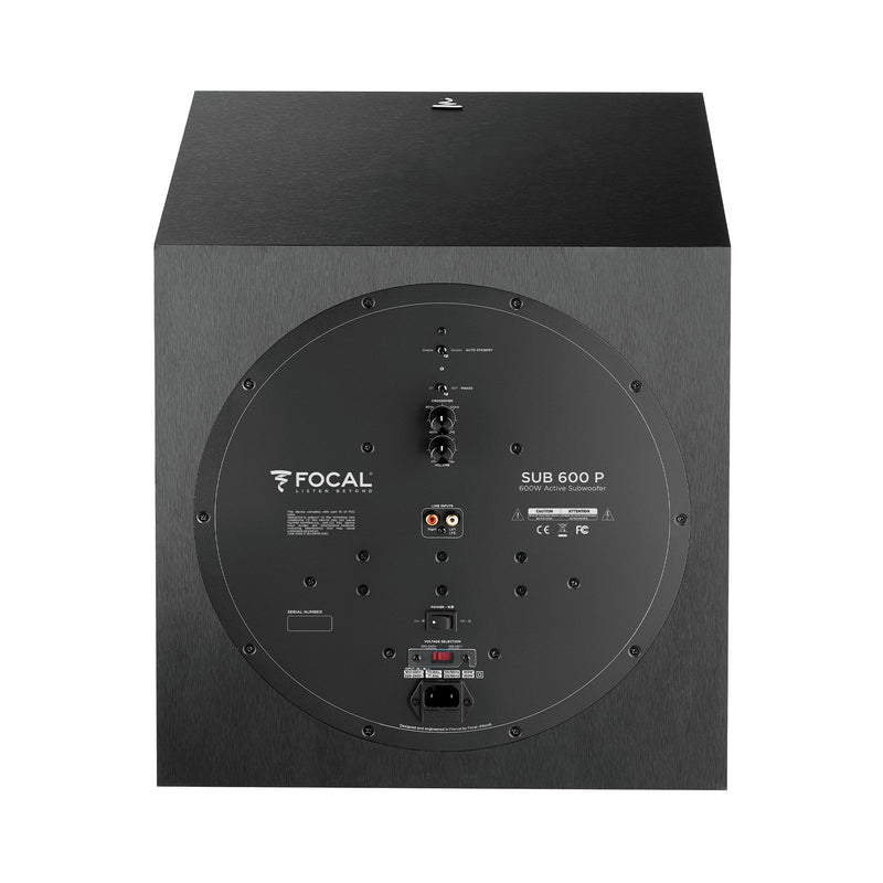 Focal SUB 600P Active Subwoofer - 12"