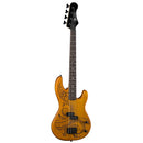 Luna TAT 30 Tattoo Short Scale Electric Bass (Satin Natural)