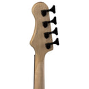 Luna TAT 30 Tattoo Short Scale Electric Bass (Satin Natural)