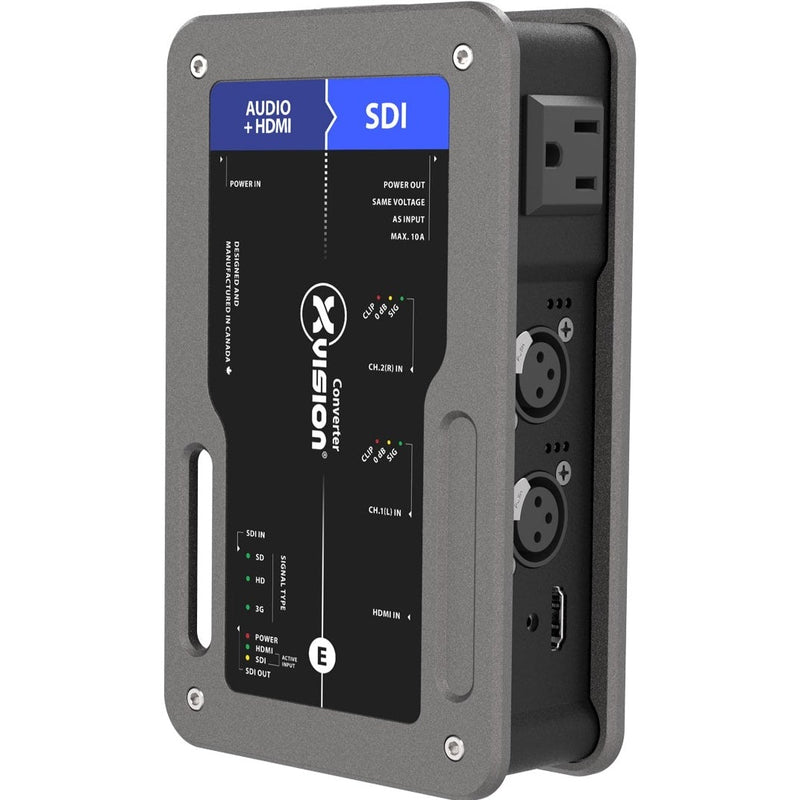 xVision XVVAUDIO2SDI Audio Embedder - HDMI1.2/3G-SDI + Audio to 3G-SDI - PWCA In/Edison Thru