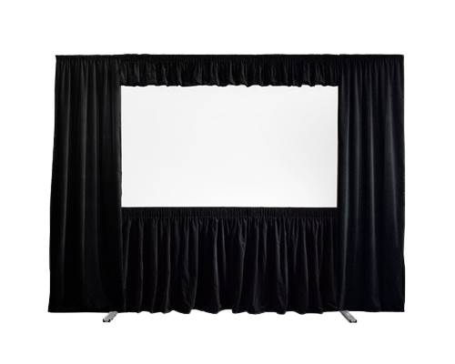 Draper 387058 Velour Dress Kit Complete w/Case - HDTV (68"x120")