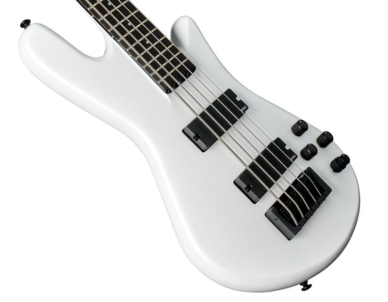 Spector NS ETHOS 5 HP Series Guitare électrique basse 5 cordes (blanc brillant brillant)