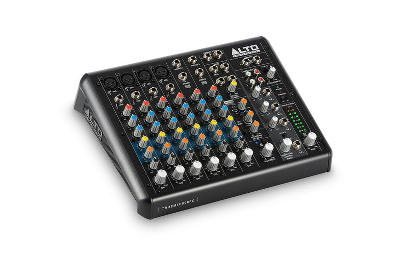 Alto TRUEMIX800FXXUS 8-Channel Compact Mixer With USB, Bluetooth, And Alesis Multi-FX (USED)