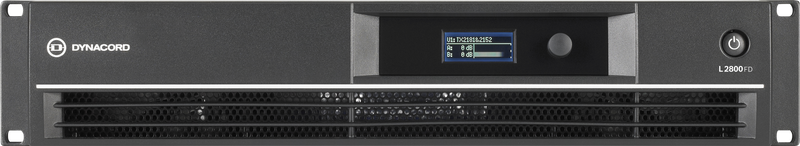 Dynacord L2800FD-US Amplificateur de puissance DSP 2X1400W