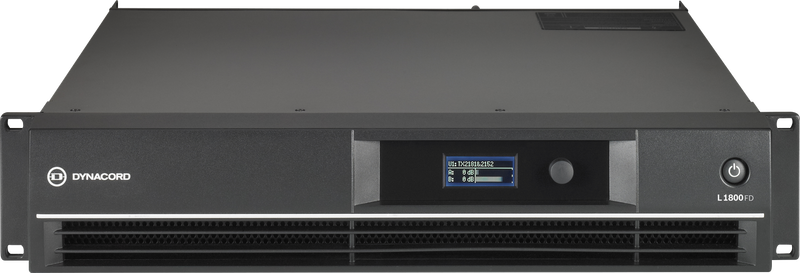 Dynacord L1800FD-US 2X950W DSP Power Amplifier