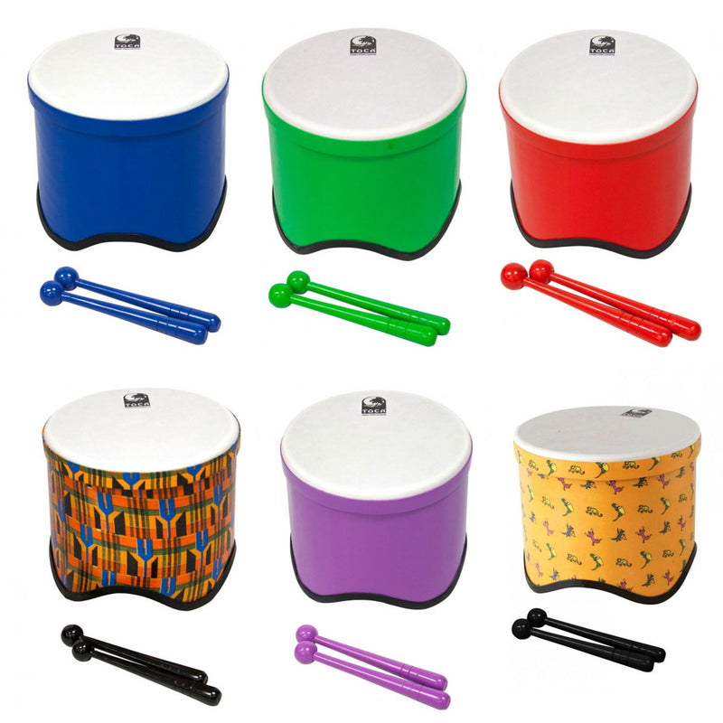 Toca TF2T-6PK Freestyle II Lightweight Tom Tom - 10" (Set of 6)