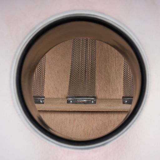 Meinl JBBCSS Jumbo Backbeat Bass Cajon Box Drum with Ported Sound Hole and Snares (Savanah Stripe)