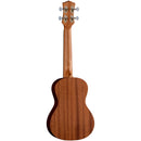 Luna UKE PCE CU Love Music Peace Concert Ukulele (Open Pore Natural)