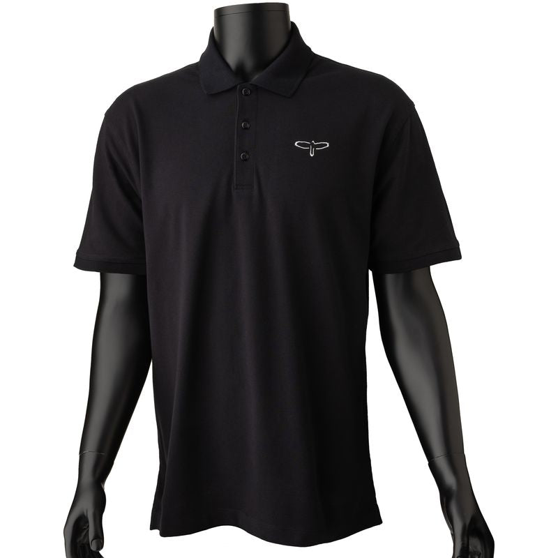 PRS Polo with Bird Logo - Small (Black)