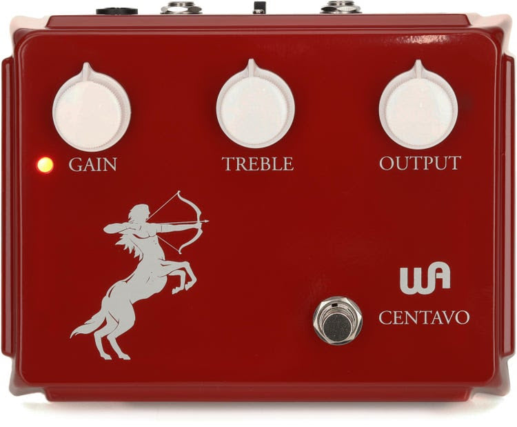 Warm Audio WA-CV-R Centavo Overdrive Pedal (Limited Edition Tribute Red)