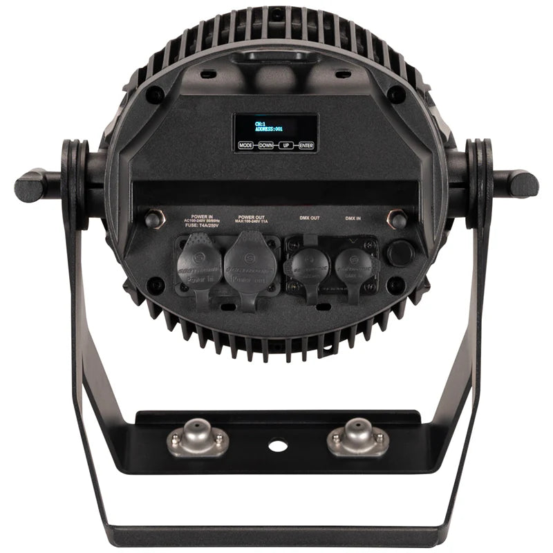 American DJ UV PAR 100IP Weather-Resistant Ultraviolet LED Fixture With Aria X2 Wireless Technology