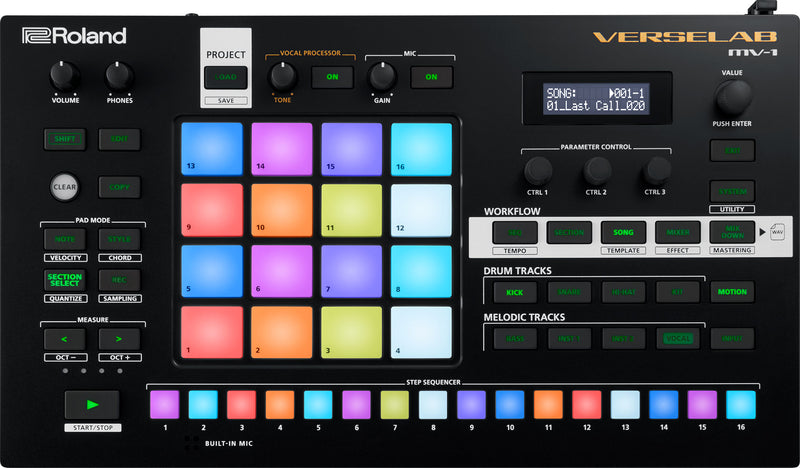 Roland VERSELAB MV-1 Music Workstation Controller