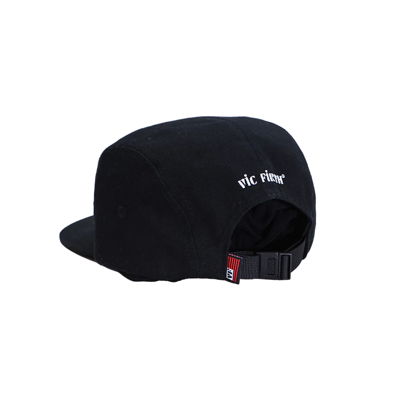 Vic Firth VAHC0032 5 Panel Camp Hat (Black)