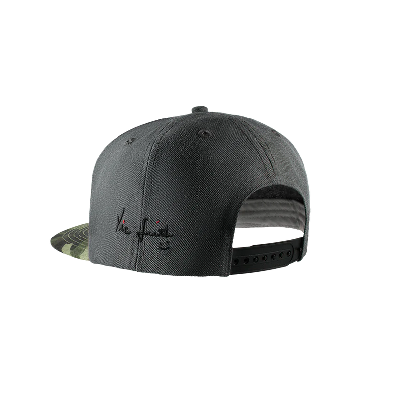 Vic Firth VAHC0022 6 Panel Snapback Hat (Gray Camo)