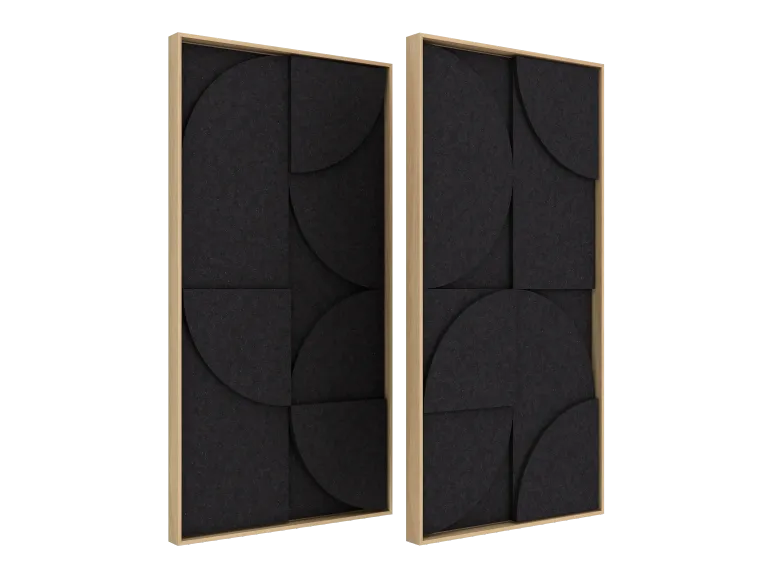 Vicoustic VICSHAPE 3D DUO Panneau Acoustique (Noir)