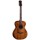 Luna VINEYARD Koa Bevel Folk Acoustic/Electric Guitar (Gloss Natural)