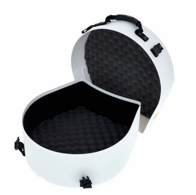 Hardcase HNL14S Fully Lined Snare Drum Case (White) - 14"