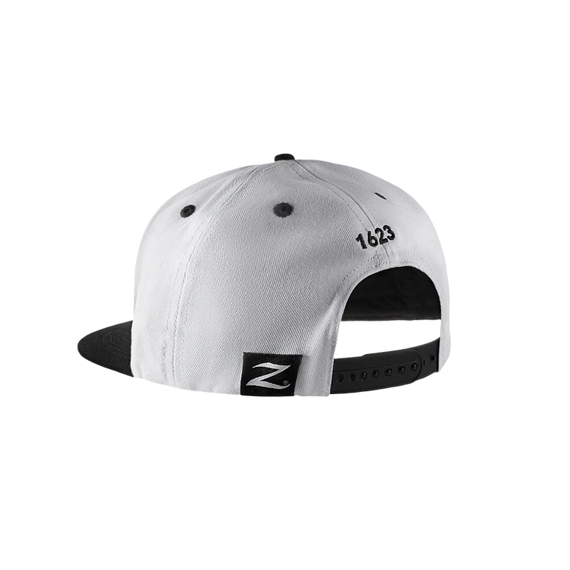 Zildjian ZAHC0022 6-Panel Snapback Hat (White)