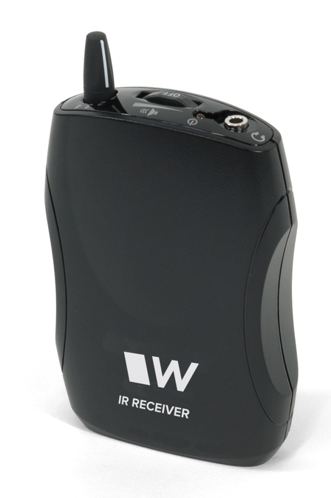 Williams AV WIR RX22-4N-NKL Four-Channel Infrared Receiver with Neckloop