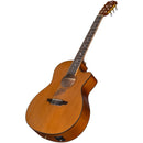 Luna WOODLAND Cedar Nylon Acoustic/Electric Guitar (Satin Natural)