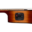 Luna WOODLAND Cedar Nylon Acoustic/Electric Guitar (Satin Natural)