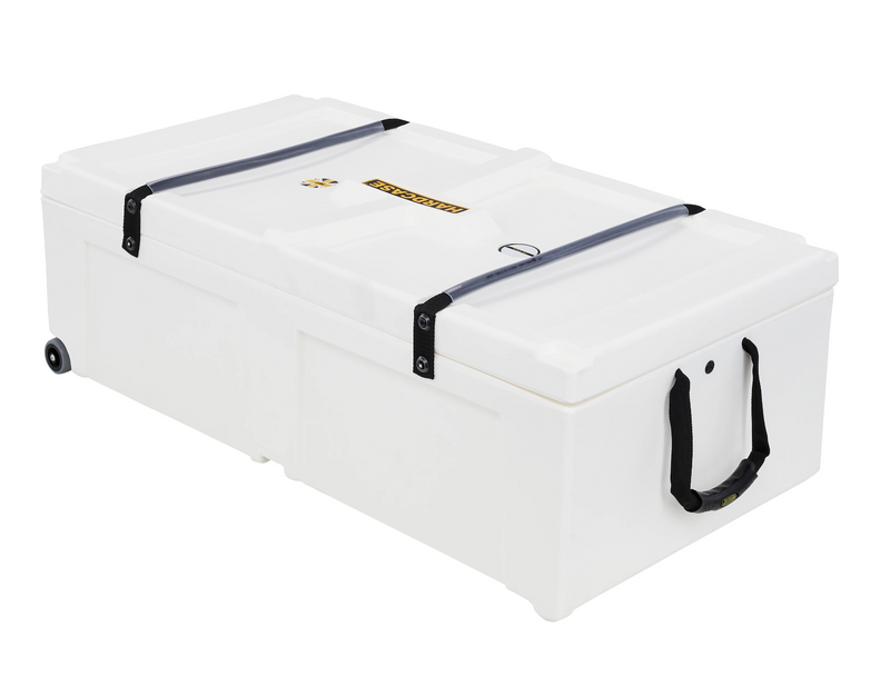 Hardcase HNP36WW 36" Hardware Case w/Wheels (White)