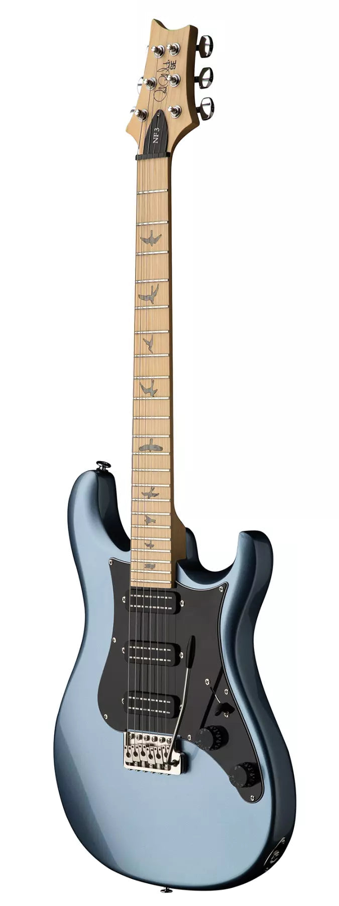 PRS SE NF3 Electric Guitar with Maple Fingerboard (Ice Blue Metallic)