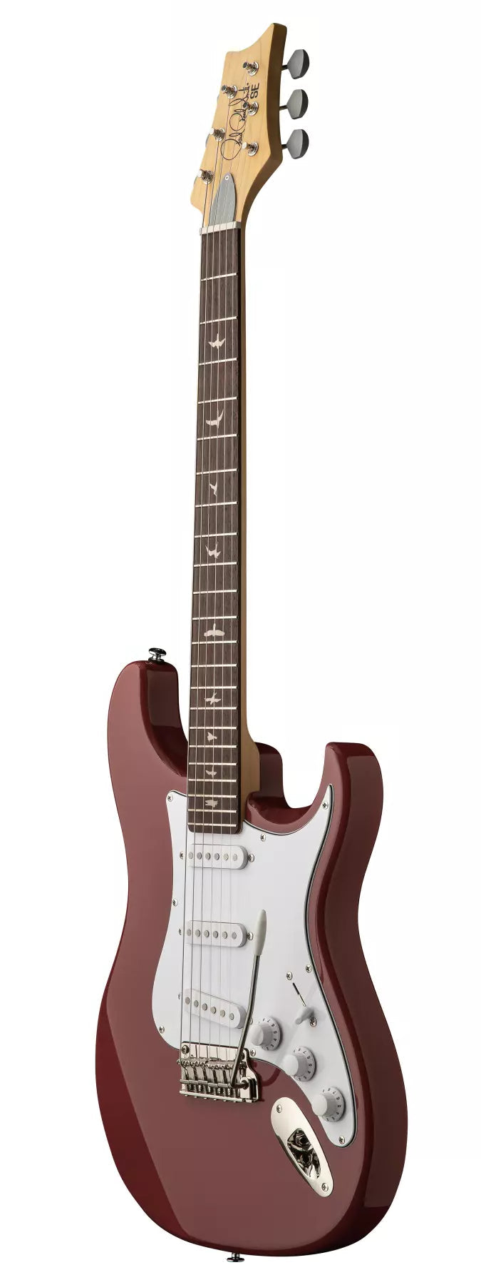 PRS SE SILVER SKY Electric Guitar With Rosewood Fretboard (Derby Red)