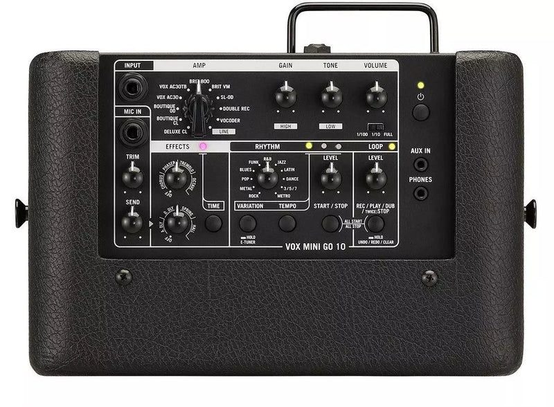 Vox MINI GO 10 Watt Portable Modelling Amp (Black)