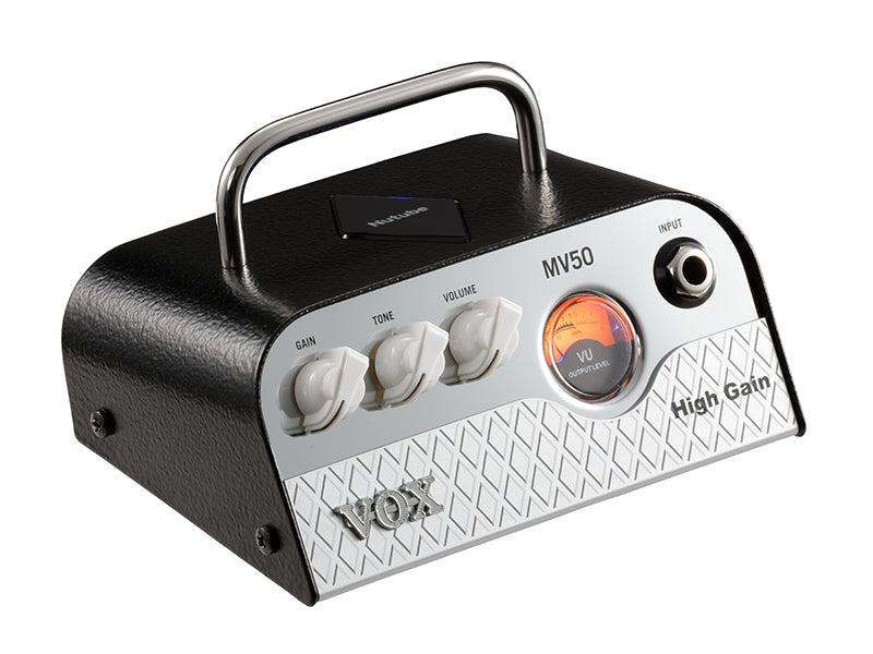 Vox MV50 HIGH GAIN 50W Valve NuTube Mini Head Single Channel Amplifier