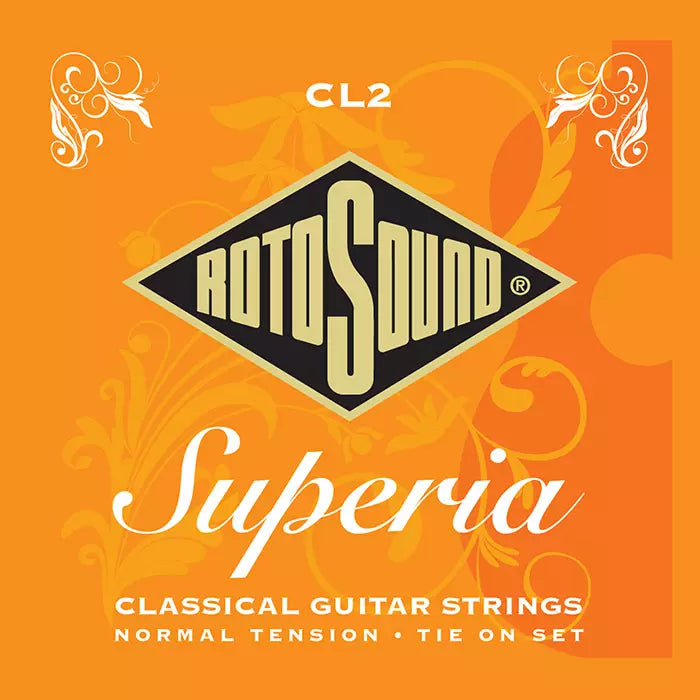 Rotosound CL2-RS Superia Classical Guitar Strings (Normal Tension) - Tie On Set