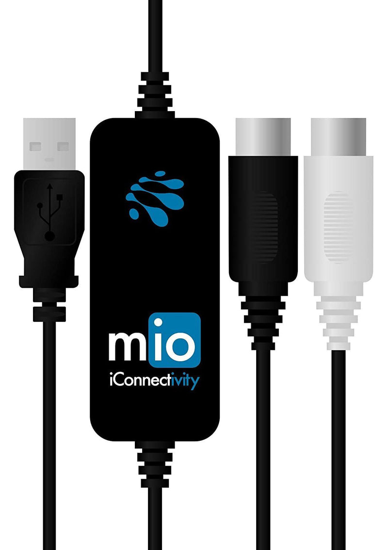 iConnectivity MIO 1-In-1-Out USB To MIDI For Mac And PC