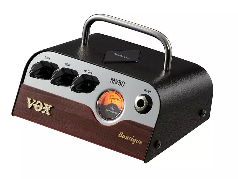 Vox MV50 BOUTIQUE 50W Valve NuTube Mini Head Single Channel Amplifier