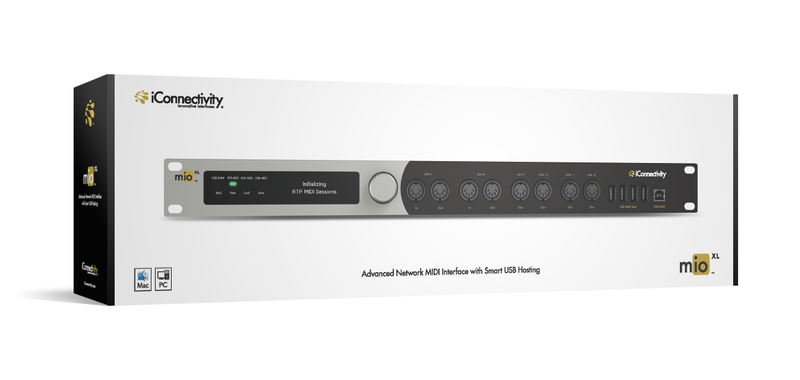 iConnectivity MIOXL Multi I/O Rack MIDI Interface