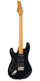 Kramer PACER DELUXE GT Left Handed Electric Guitar (Intruder Black)