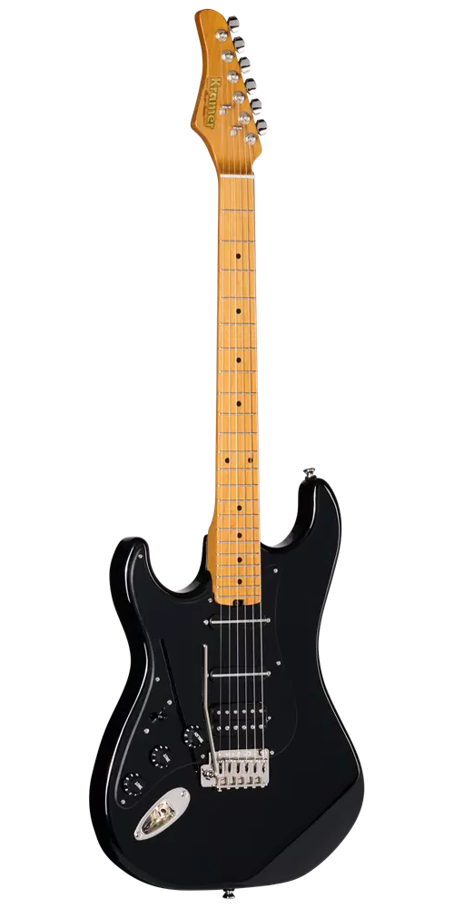 Kramer PACER DELUXE GT Left Handed Electric Guitar (Intruder Black)