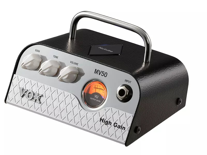 Vox MV50 HIGH GAIN 50W Valve NuTube Mini Head Single Channel Amplifier