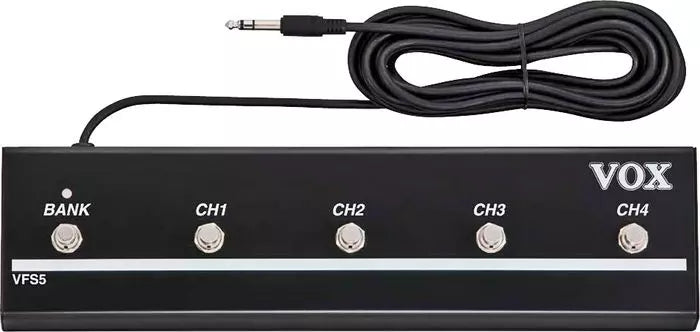 Vox VFS5 5 Button Footswitch For VT Series