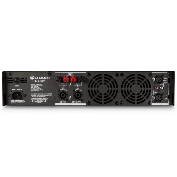 Crown XLI800 Two-Channel 300W @ 4 Power Amplifier (DEMO)