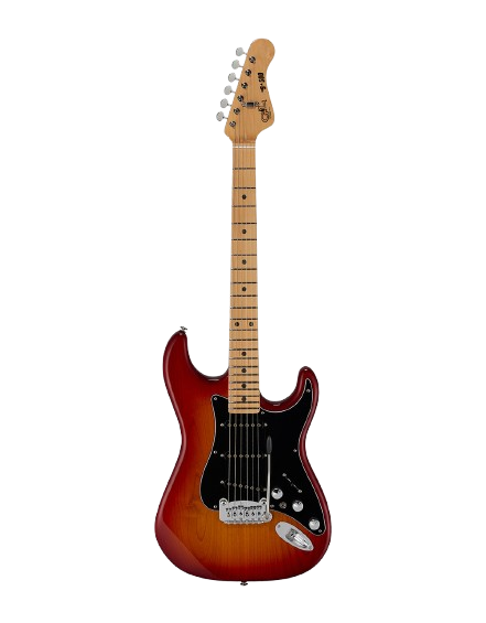 G&L S500-CLF-CHY-MP CLF Research S500 Electric Guitar (Cherryburst)