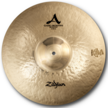 Zildjian A0780 Classic Orchestral Single Medium Hand Crash Cymbal - 17"