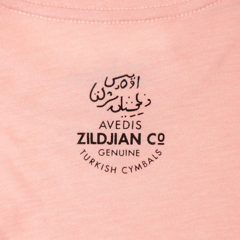 Zildjian ZATS0046 Classic Logo Tee (Pink) - 3XLarge