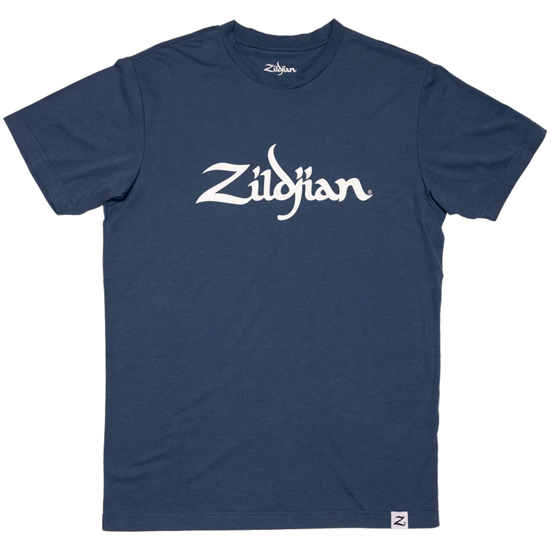 Zildjian ZATS0065 Classic Logo Tee (Slate) - 2XLarge