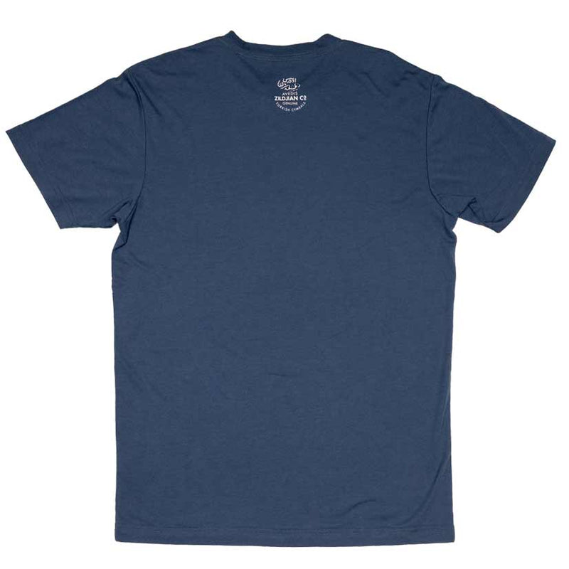 Zildjian ZATS0065 Classic Logo Tee (Slate) - 2XLarge