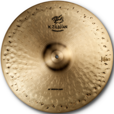 Zildjian K1001 K Constantinople Single Medium Light Orchestral Cymbal - 18"